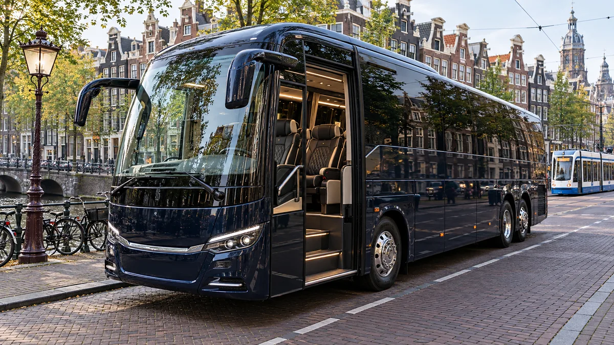 VIP Luxury Coach Hire Amsterdam